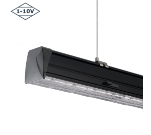 LED LICHTLIJN LUMINAIRE 1500MM ZWART 1-10V