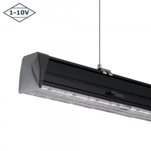 LED LICHTLIJN LUMINAIRE 1500MM ZWART 1-10V